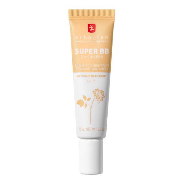 Super BB Au Ginseng - Visoka pokrivnost i njega protiv nepravilnosti, ERBORIAN