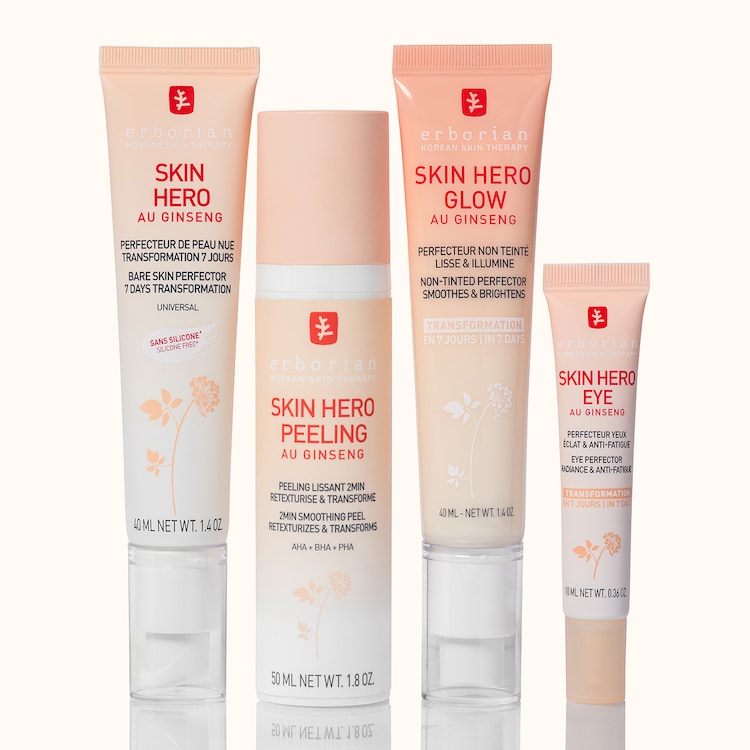 Skin Hero Glow - Perfeccionador + Tratamiento potenciador de luminosidad 