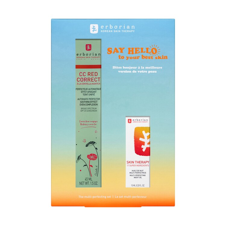 Kit CC Red Correct x Skin Therapy - Çok amaçlı mükemmelleştirici set