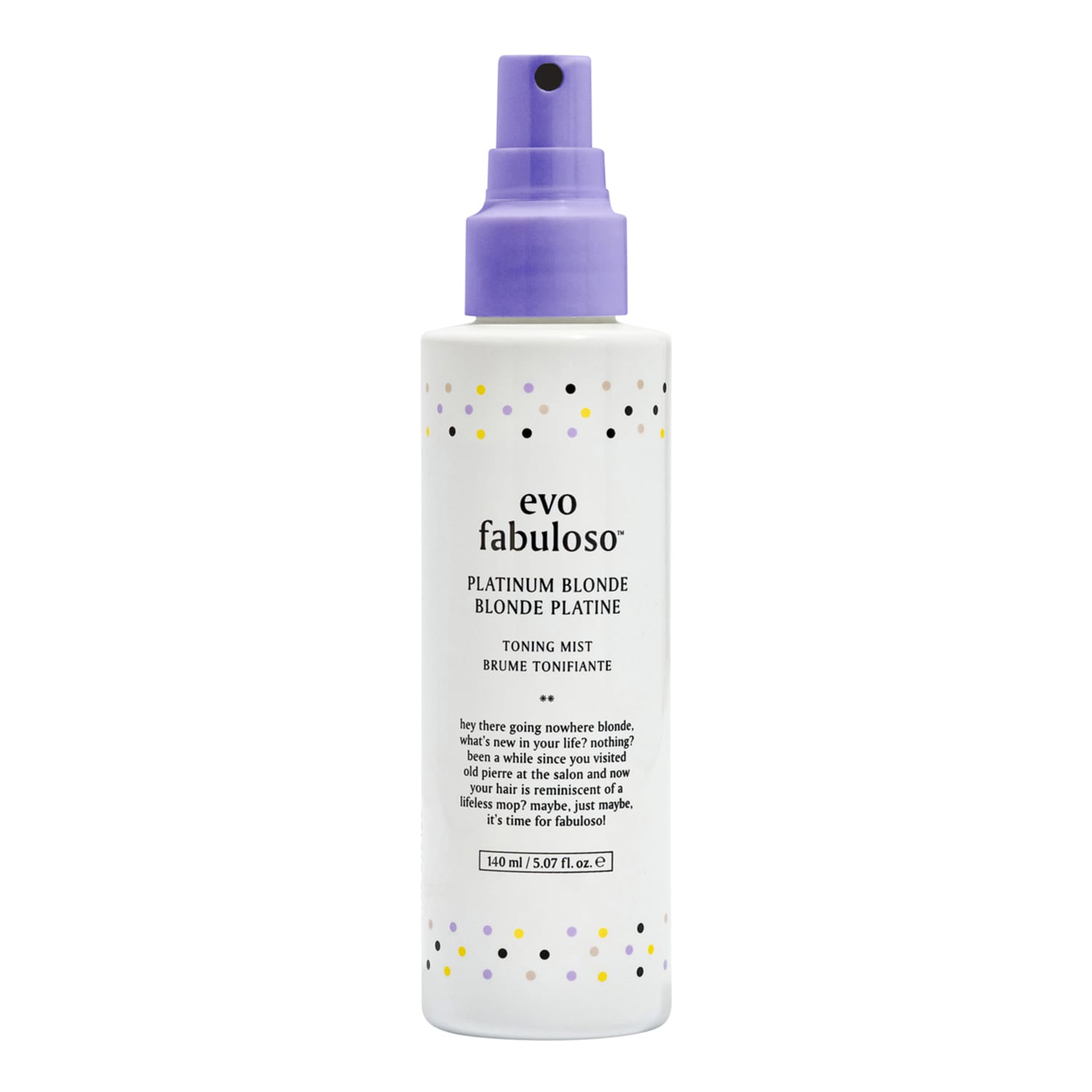 Fabuloso Platinum Blonde Toning Mist