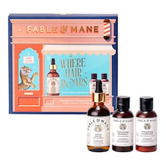 Where Hair Roars - Cofanetto di trattamento, capelli Forza, volume e luminosit&agrave;, FABLE & MANE