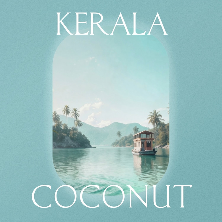 Kerala Coconut  - Kerala maglica za tijelo s kokosovim uljem za kosu