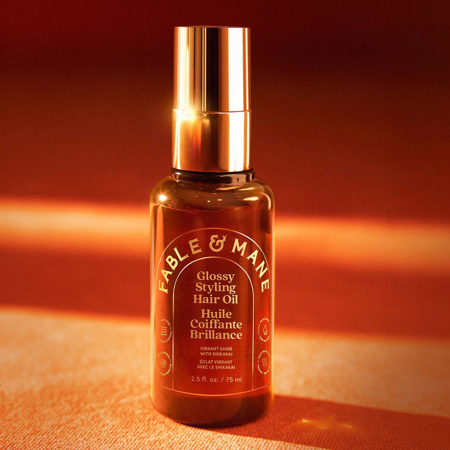 Glossy Styling Hair Oil