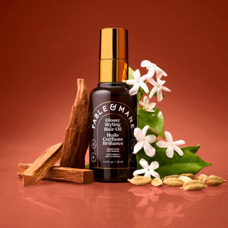 Glossy Styling Hair Oil - Olio modellante lucidante allo shikakai