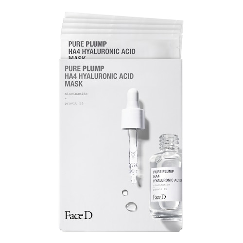FACE D - Maschera Pure Plump HA4 Acido Ialuronico