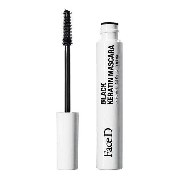 Hcs Srl Faced Black Keratin Mascara - Mascara Waterproof Rinforzante Effetto Volume - 10 Ml - Immagine 4