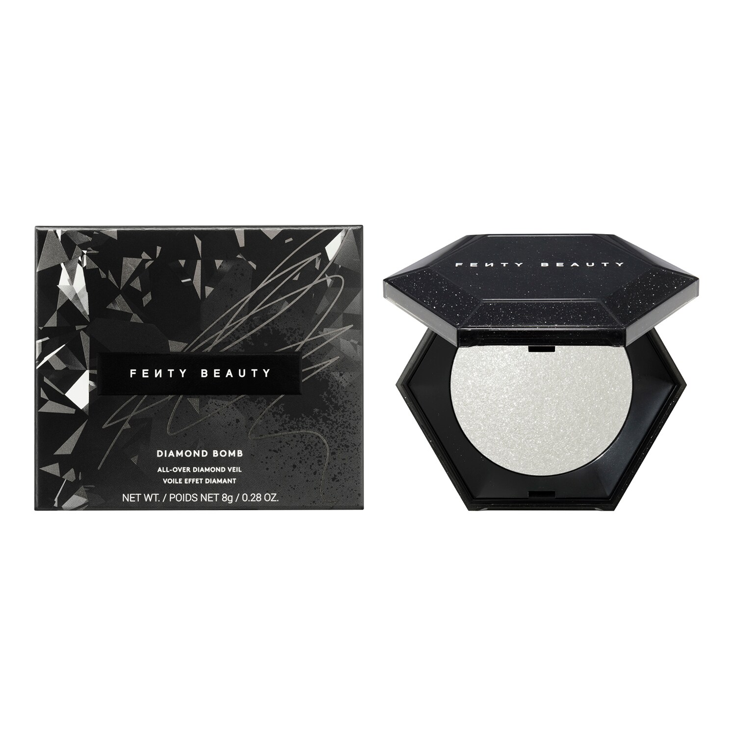 FENTY BEAUTY - Midnight Diamonds - All-Over Diamond Veil – Rozjasňovač pleti