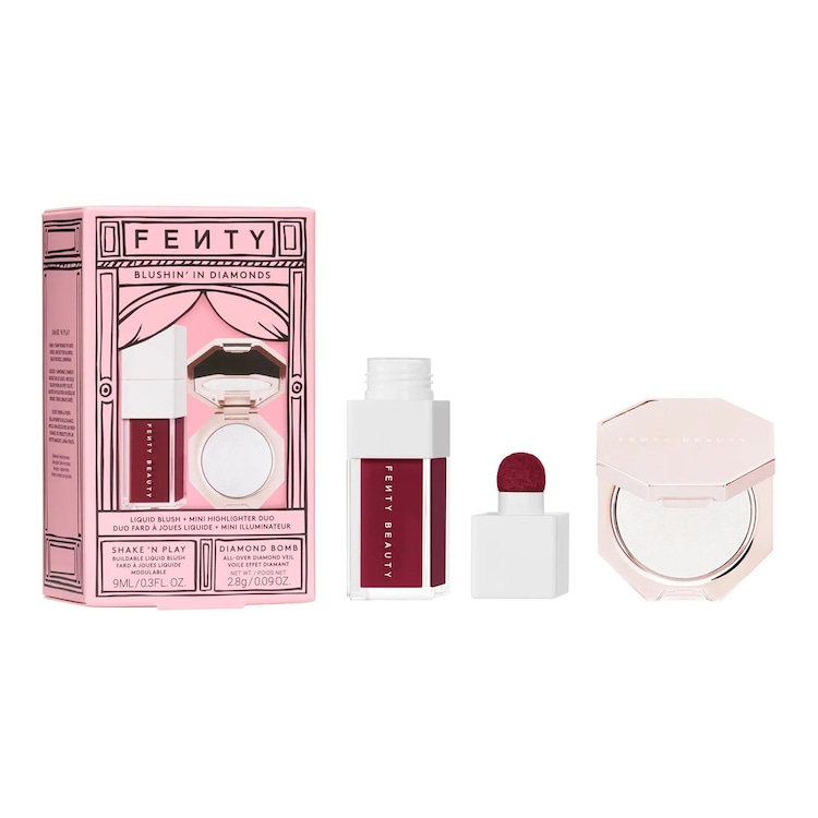 Blushin' In Diamonds - Duo blush lichid și iluminator