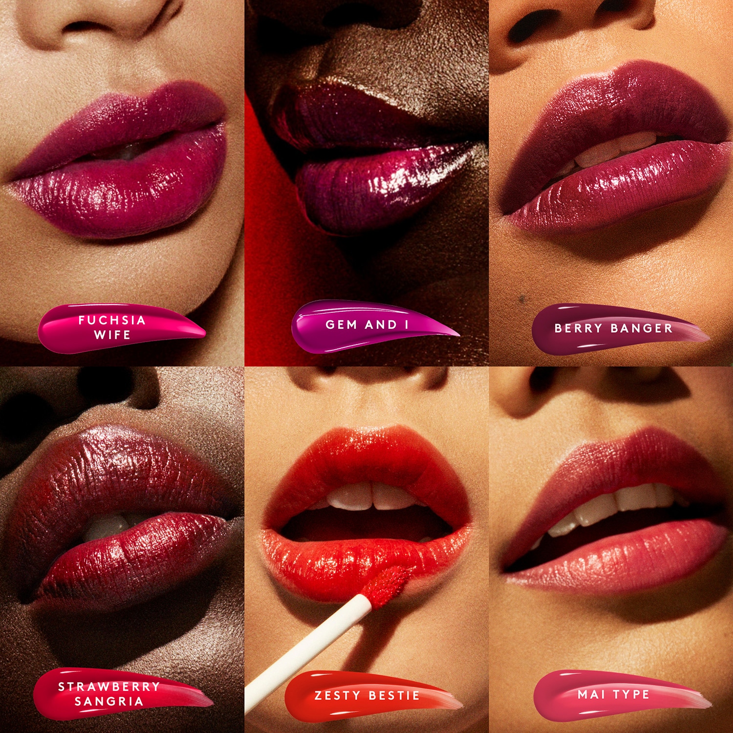 Poutsicle Hydrating Lip Stain - Ruj de buze lichid Berry Banger (6