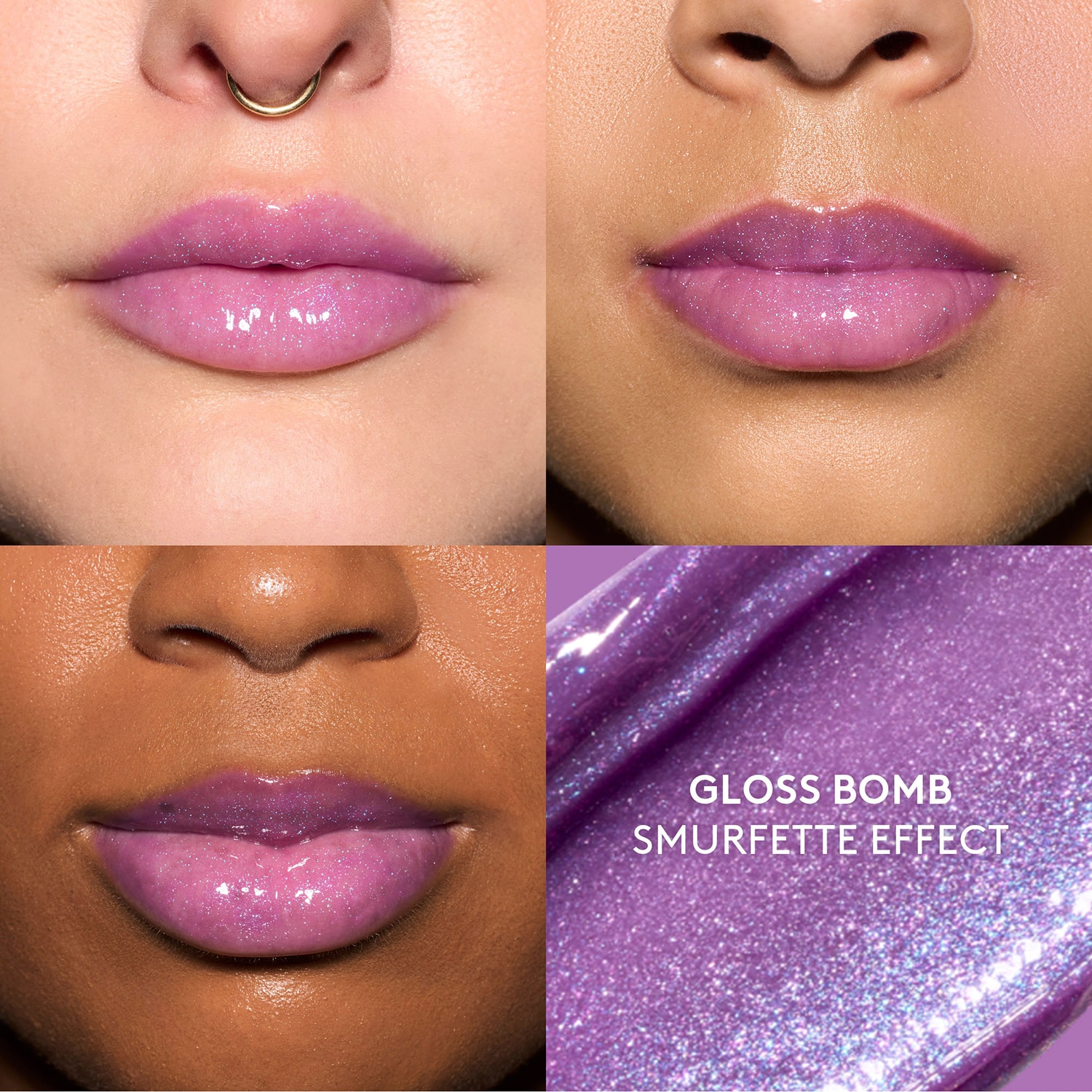 リップケア FENTY BEAUTY x SMURFS Smurfette Smooches Smurfette Smooches - Duo Lèvres indispensable + Porte-clés | FENTY