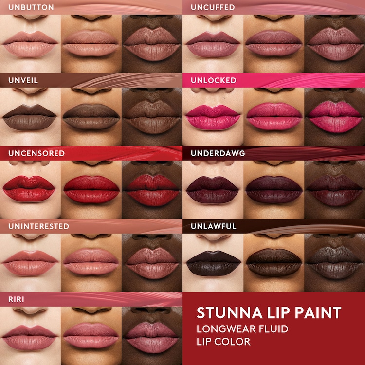 Stunna Lip Paint - Barra de labios fluida de larga duración