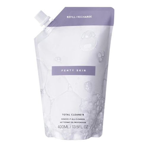 Fenty Skin - Total Cleans'r - Żel Oczyszczający Do Twarzy Z Wiśnią Z Barbadosu - Total Cleans'r Refill 400ml - Dla Kobiet