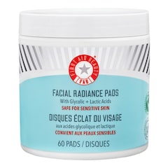 Facial Radiance Pads - Soin  aux Acides Glycolique et Lactique, FIRST AID BEAUTY