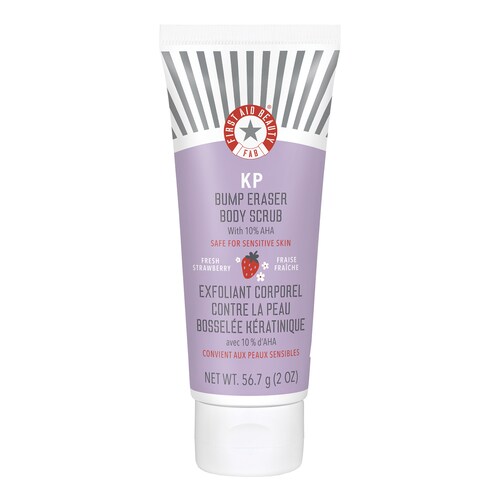 First Aid Beauty - Kp Body Scrub Strawberry - Exfoliante Corporal Aha Fresa Suavidad Instantánea