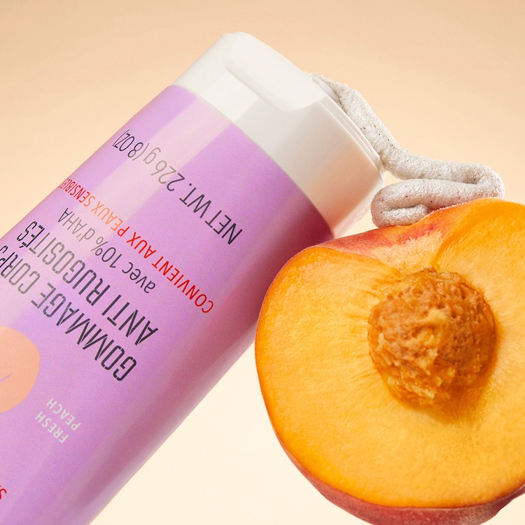 KP Body Scrub with 10% AHA, Fresh Peach - Απολεπιστικό σώματος με AHA, Ροδάκινο