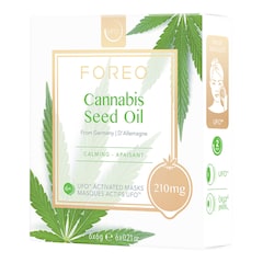 Cannabis Seed Oil -  Mascarilla facial calmante para UFO, Foreo