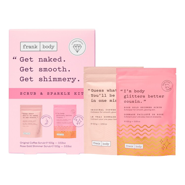 Scrub & Sparkle Kit - Set de cuidado corporal