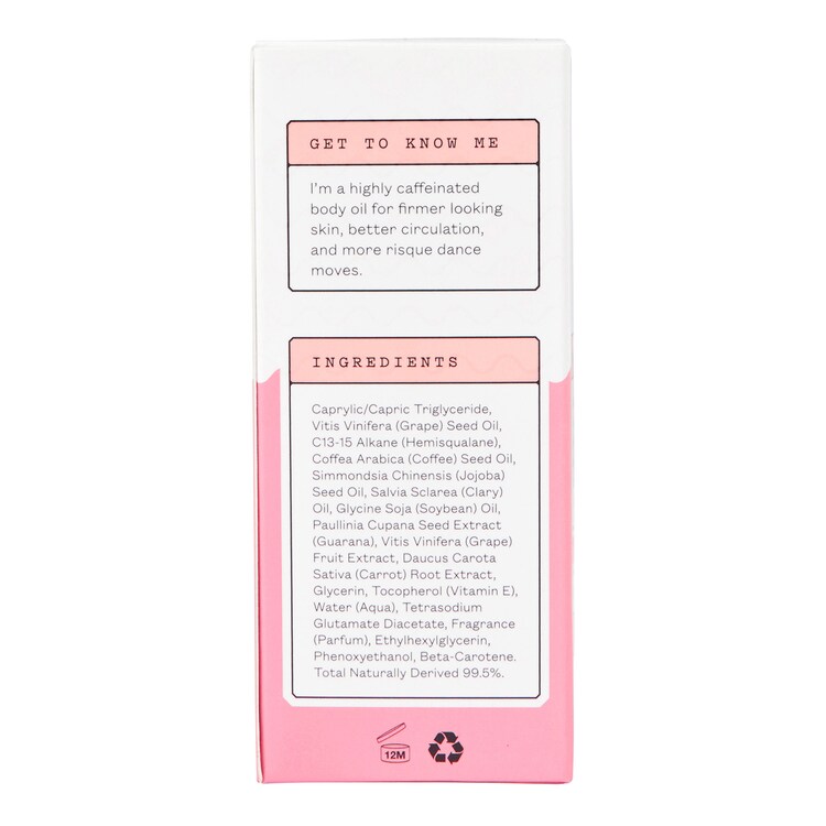 Aceite corporal reafirmante - Gotas para el glúteo