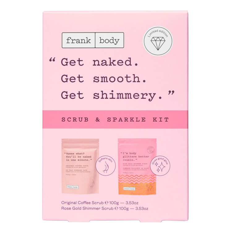 Scrub & Sparkle Kit - Set de cuidado corporal