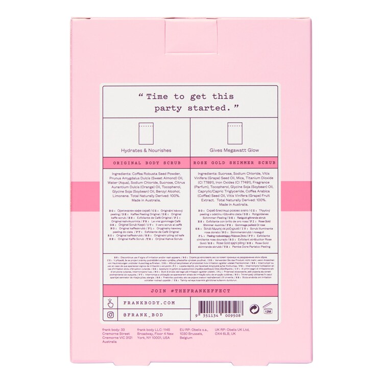 Scrub & Sparkle Kit - Set de cuidado corporal