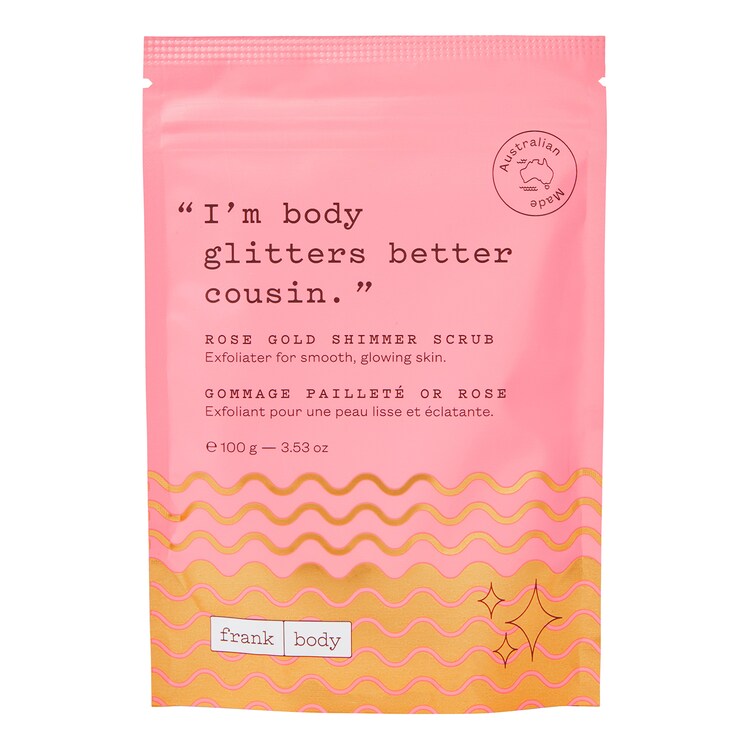 Rose Gold Shimmer Scrub - Esfoliante cintilante