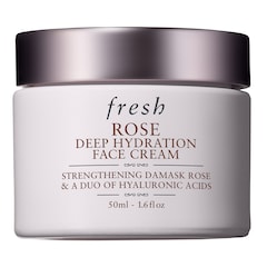 Rose Face Cream - Crema hidratante facial a base de rosa y &aacute;cido hialur&oacute;nico, Fresh