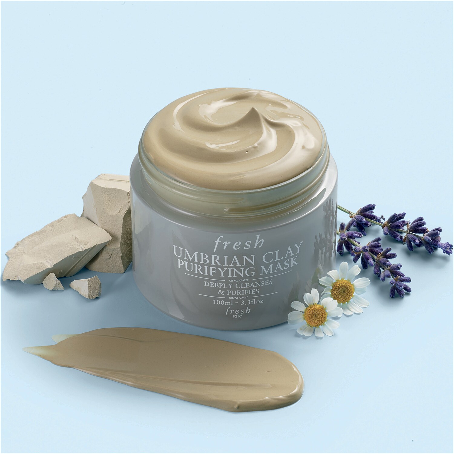 Маски для лица fresh Umbrian Clay Purifying Mask, 100 мл