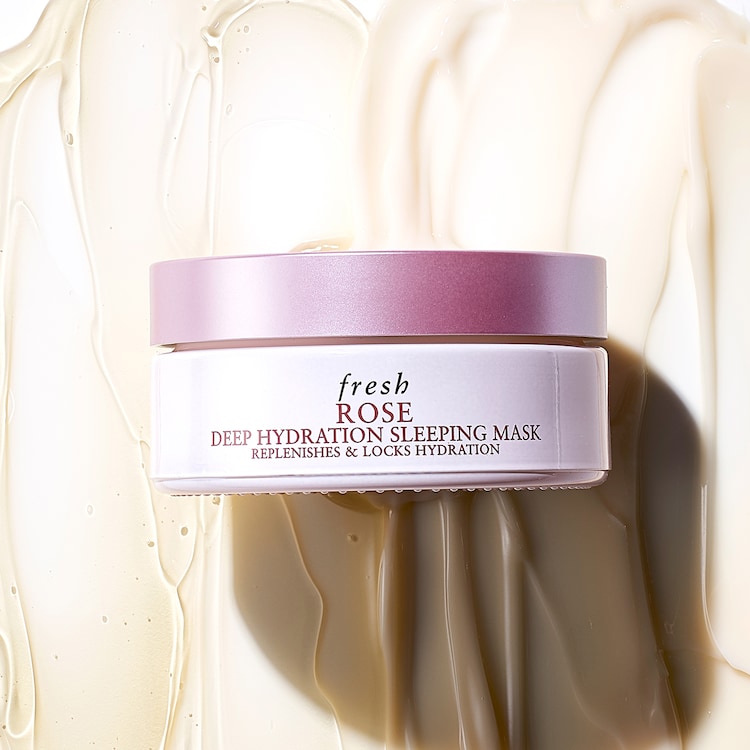 Rose Sleeping Mask - Masque Nuit Hydratant A La Rose et à L'acide Hyaluronique