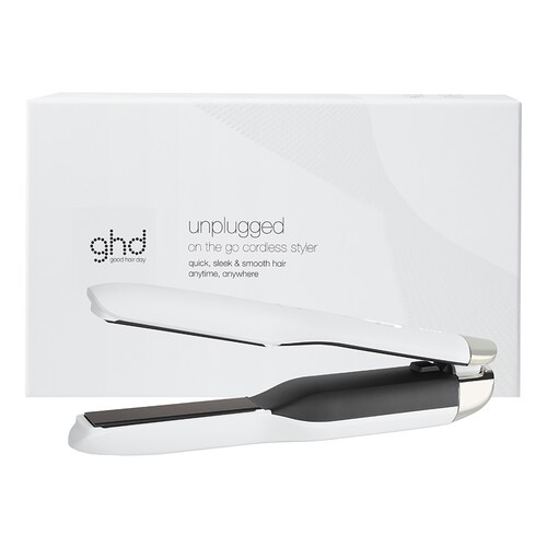Ghd - GHD UNPLUGGED STYLER - ΑΣΥΡΜΑΤΗ ΠΡΕΣΑ ΜΑΛΛΙΩΝ (ΛΕΥΚΗ)