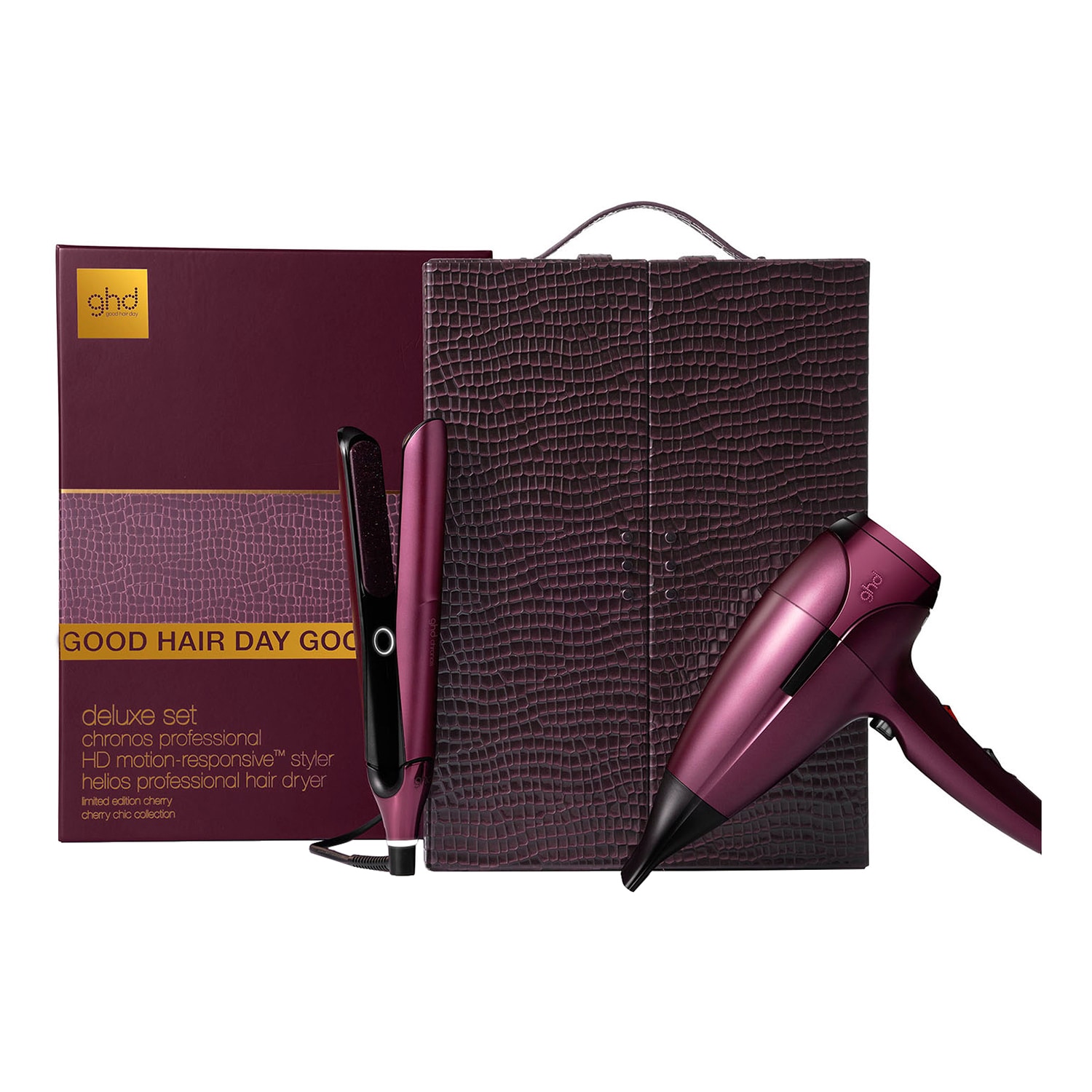 Cherry Chic - Chronos &Helios Deluxe Hediye Seti | GHD ≡ SEPHORA