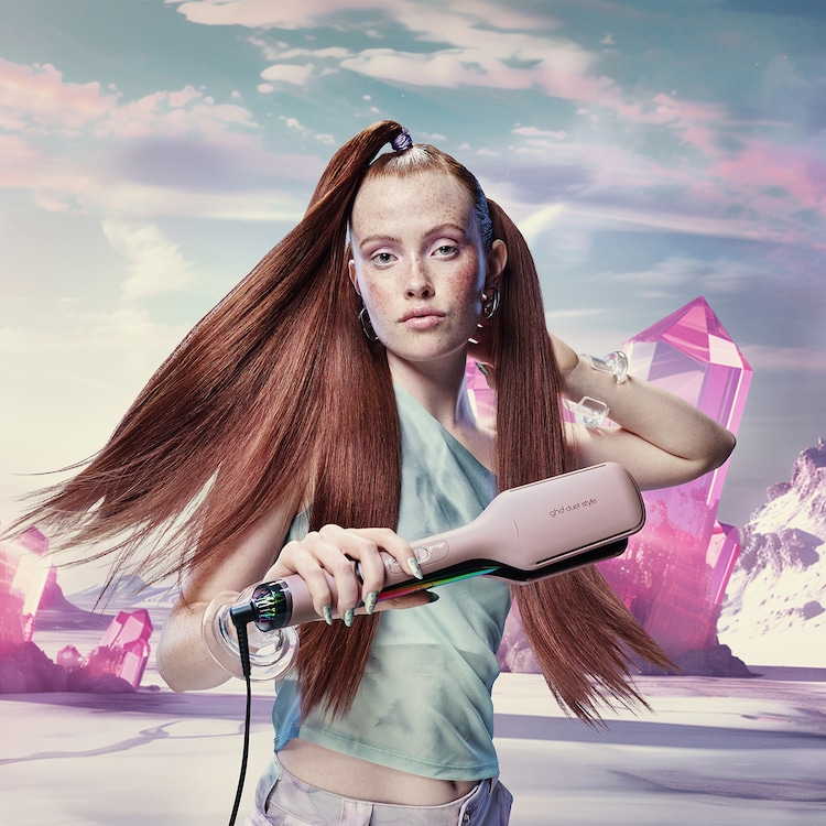 Lisseur Séchant 2-en-1 ghd Duet Style - Collection Futurescape