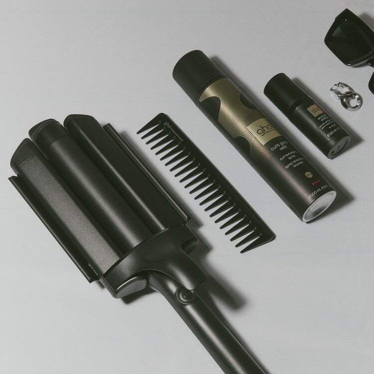 wave triple barrel waver - curler