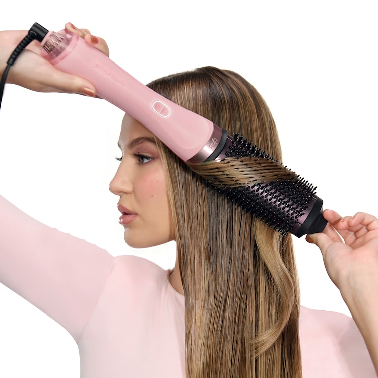 Brosse soufflante ghd Duet Blowdry - édition limitée Pink