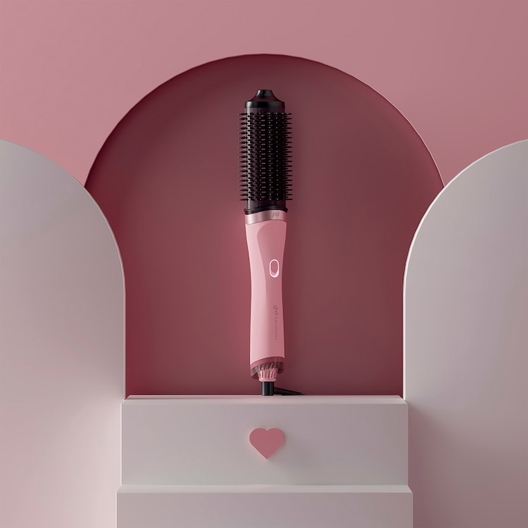 Brosse soufflante ghd Duet Blowdry - édition limitée Pink