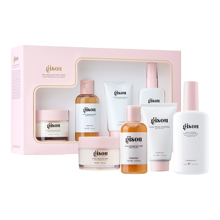 The Cleanse & Care Routine Set - Zestaw do pielęgnacji włosów