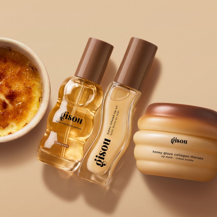 Honey Glaze Collagen Therapy - Máscara labial hidratante edição “Crème Brûlée”