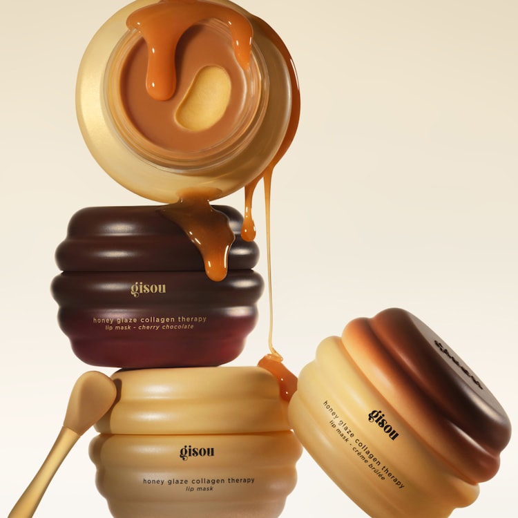 Honey Glaze Collagen Therapy - Máscara labial hidratante edição “Crème Brûlée”