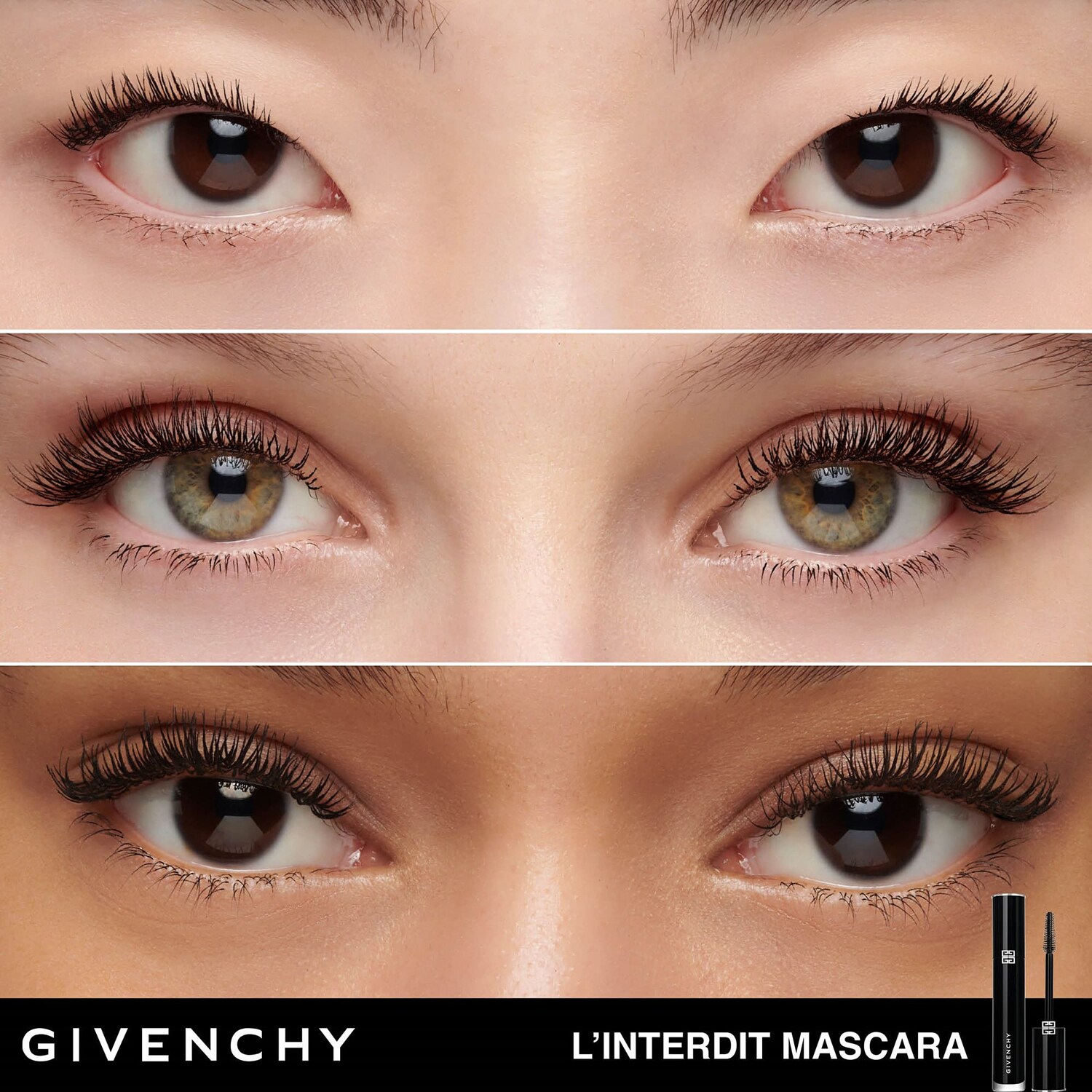 Тушь для увеличения объема ресниц Givenchy L'Interdit Mascara Couture Volume, 01 - Ultra-Noir, 18 г