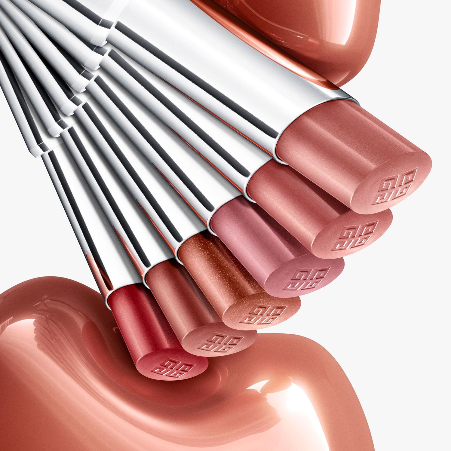 Rose Perfecto Shine Serum Lipstick - Ruj de buze | Givenchy ≡ SEPHORA