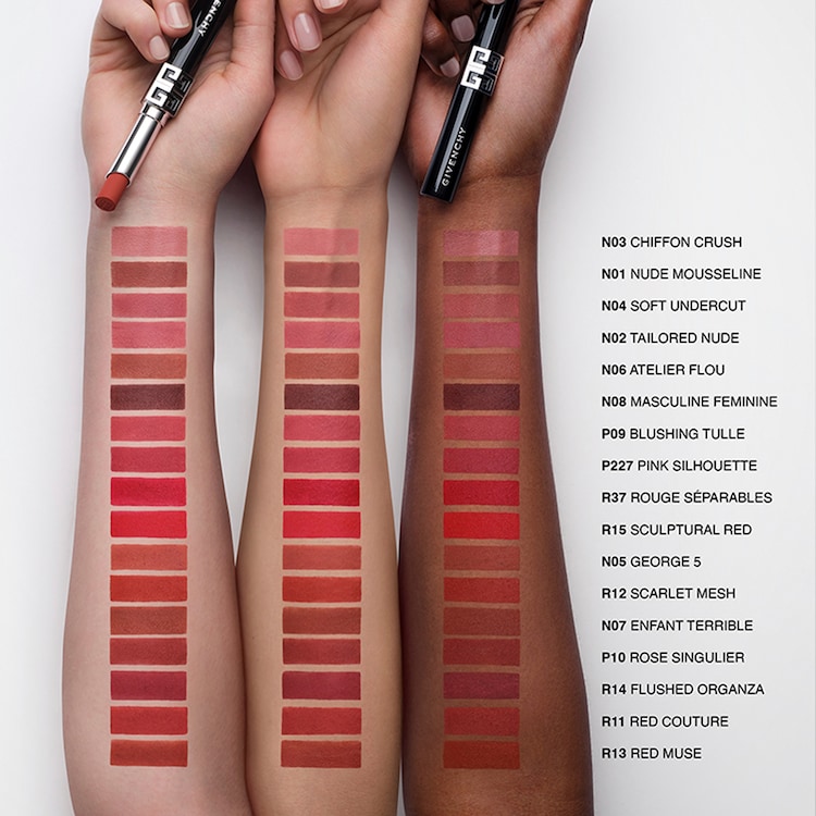 Le Rouge Velvet Matte - Barra de labios voluminizadora de larga duración