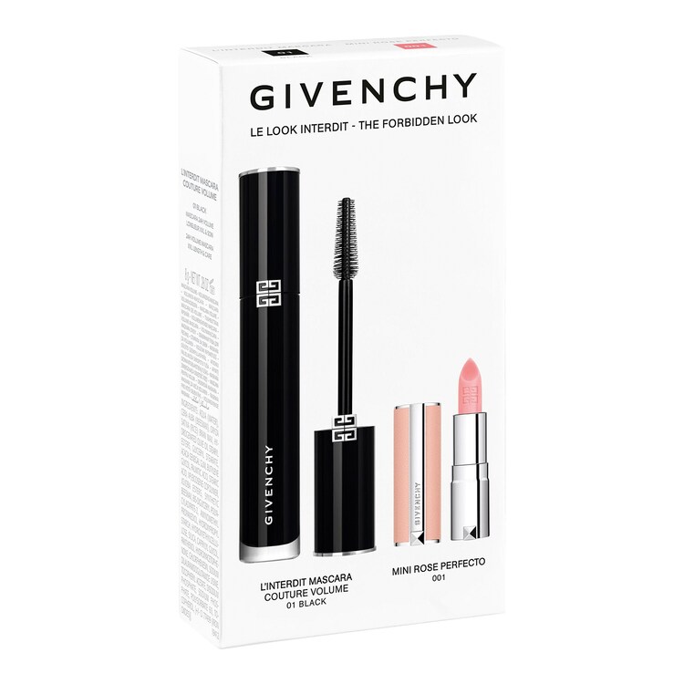 Le look Interdit - Coffret mascara et baume embellisseur de lèvres