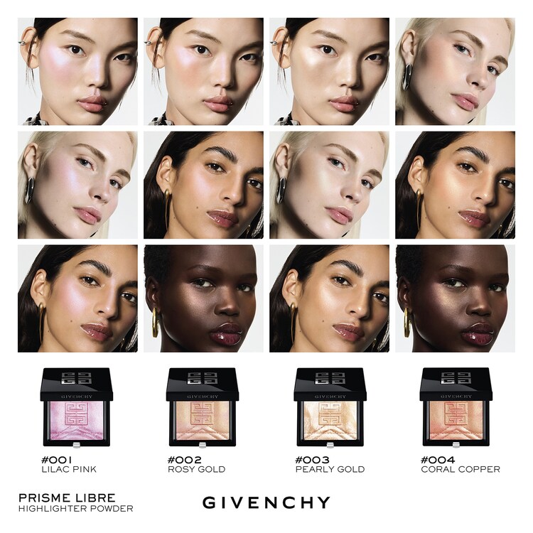 Prisme Libre Highlighter Powder - Poudre Illuminatrice Marbrée Hydratante