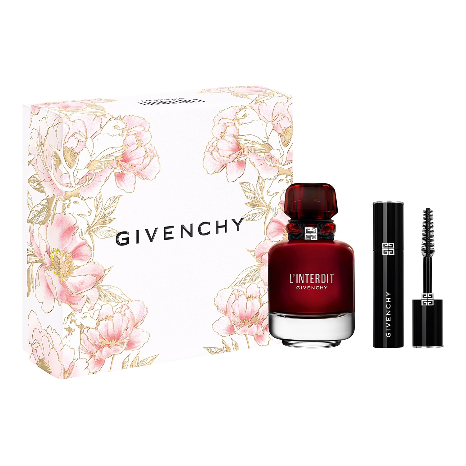 Givenchy Geschenkset L'INTERDIT Eau de Parfum ROUGE und Mascara