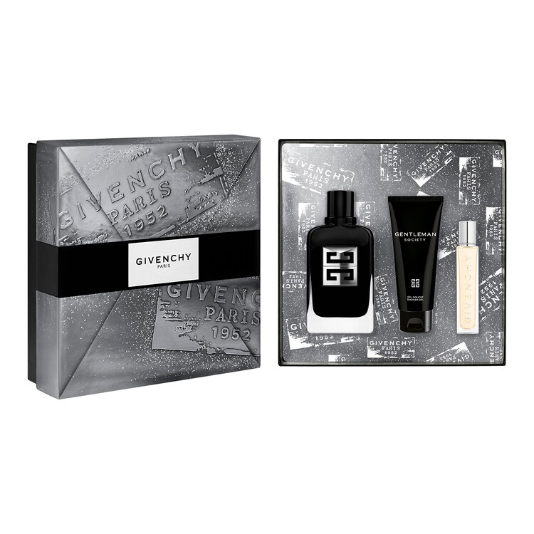Gentleman Society - Coffret Eau de Parfum, gel douche et vaporisateur de voyage