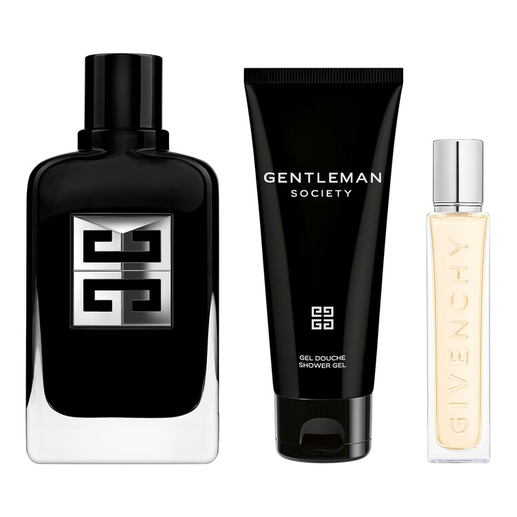 Gentleman Society - Coffret Eau de Parfum, gel douche et vaporisateur de voyage