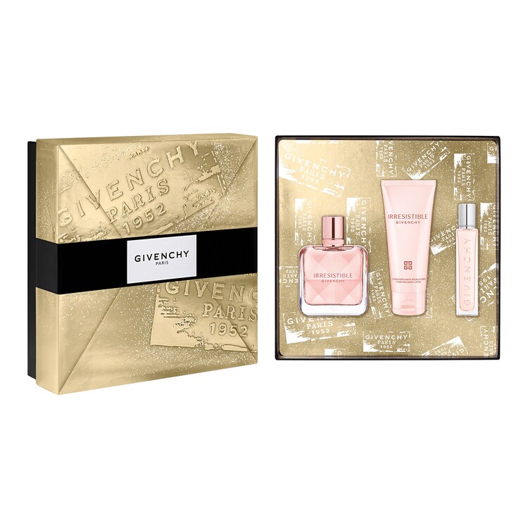 Irresistible - Coffret Eau de Parfum, lait corps et vaporisateur de voyage