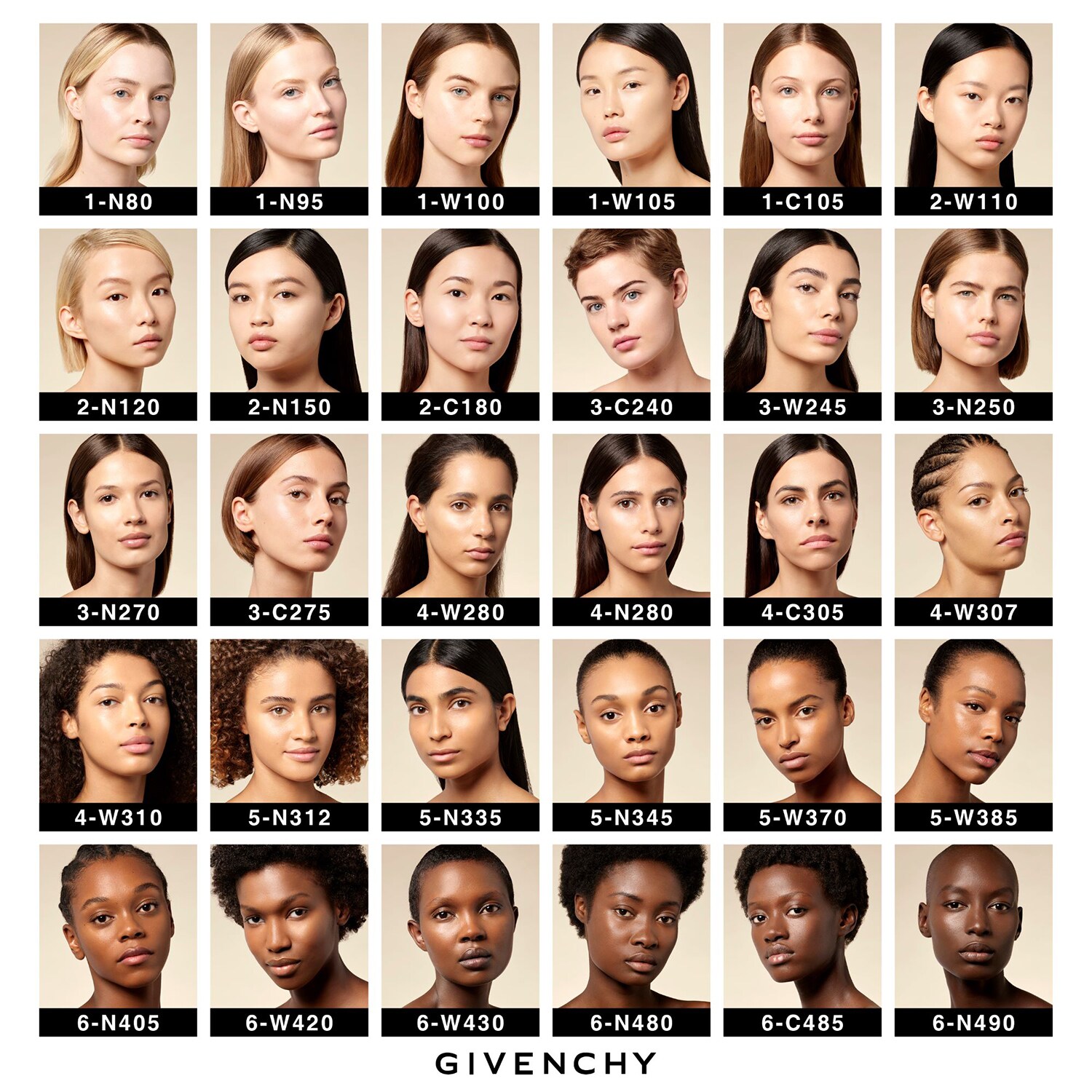 Рассветляющий уходовой тональный крем Givenchy Prisme Libre Skin-Caring Glow, 30 мл