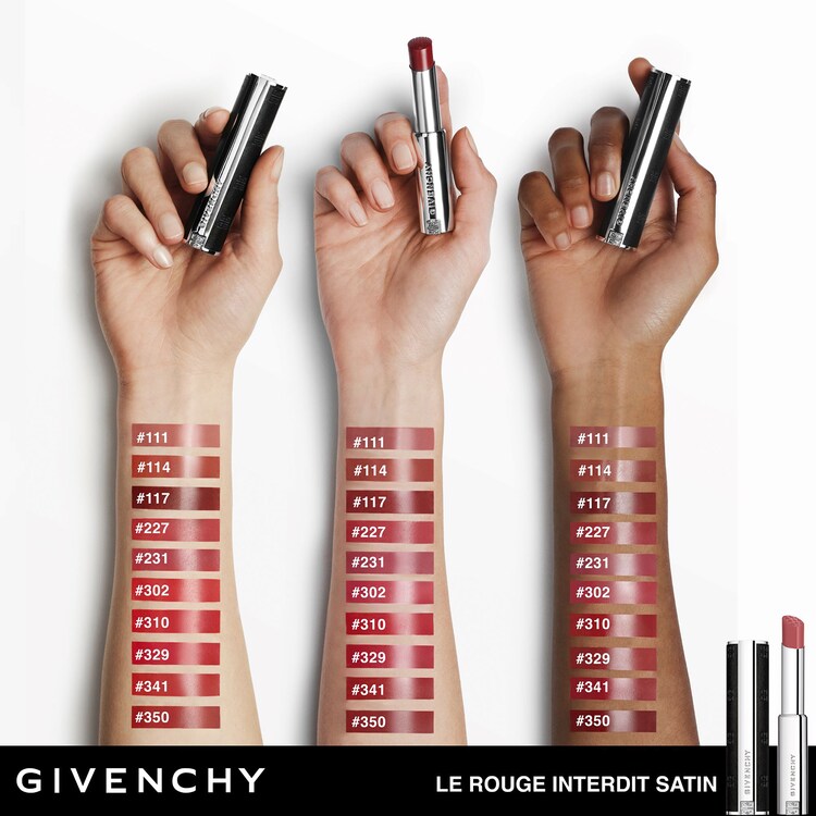 Le Rouge Interdit Satin - Rouge à Lèvres Fini Satin Lumineux