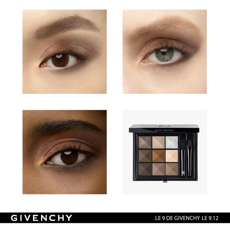 Le 9 De Givenchy - Paletka Očních Stínů S Různými Efekty A 12h Výdrží