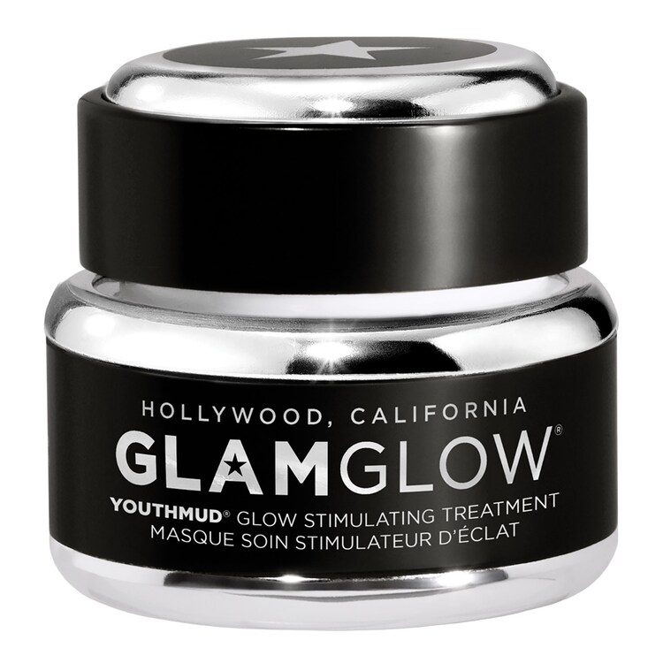 Youthmud Travel Size - Mascarilla de tratamiento de brillo exfoliante